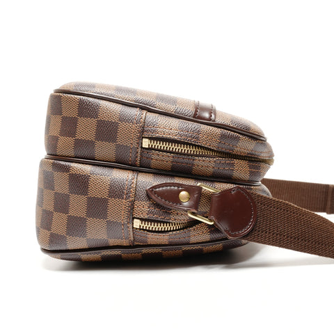 LOUIS VUITTON 2005 Damier Reporter PM Shoulder Bag Brown WS25567