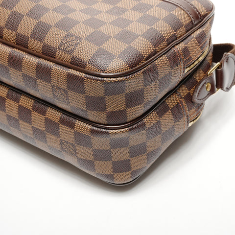 LOUIS VUITTON 2005 Damier Reporter PM Shoulder Bag Brown WS25567