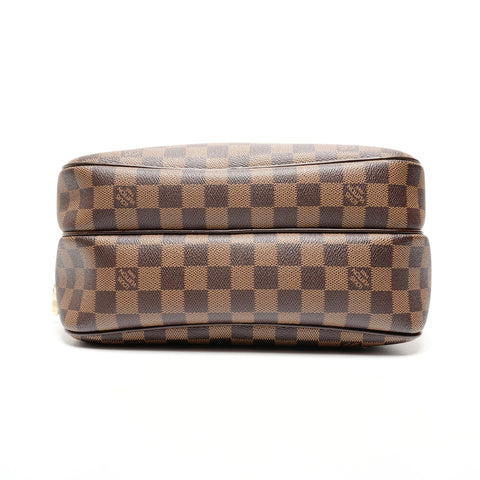 LOUIS VUITTON 2005 Damier Reporter PM Shoulder Bag Brown WS25567