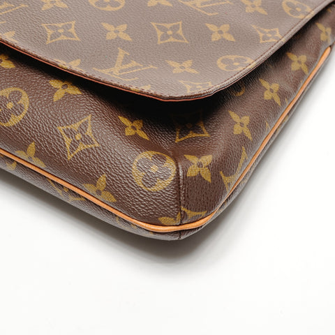 LOUIS VUITTON 2001 Monogram Musette Salsa Shoulder Bag Brown WS25568