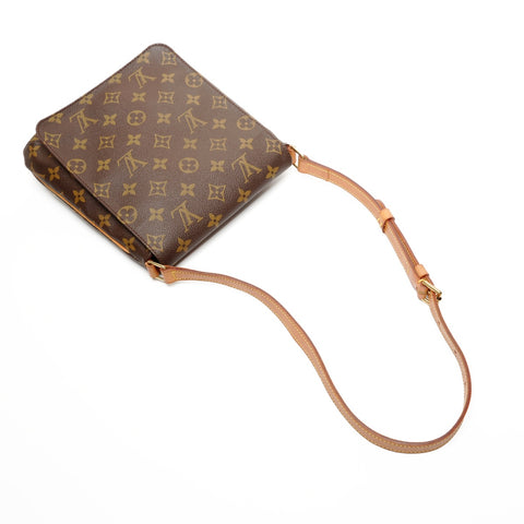 LOUIS VUITTON 2001 Monogram Musette Salsa Shoulder Bag Brown WS25568