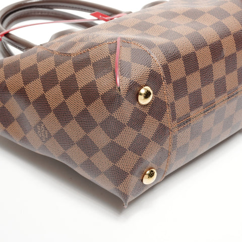 LOUIS VUITTON 2015 Kaisa Tote PM Damier Handbag Brown WS25569