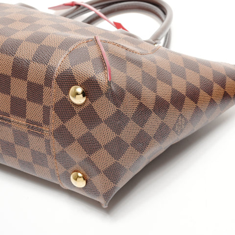 LOUIS VUITTON 2015 Kaisa Tote PM Damier Handbag Brown WS25569