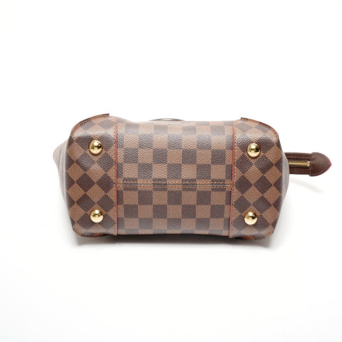 LOUIS VUITTON 2015 Kaisa Tote PM Damier Handbag Brown WS25569