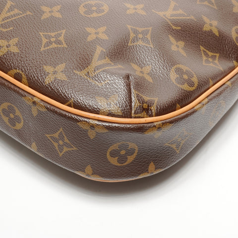 LOUIS VUITTON 2014 Odeon PM Monogram Shoulder Bag Brown WS25570