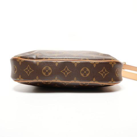 LOUIS VUITTON 2014 Odeon PM Monogram Shoulder Bag Brown WS25570