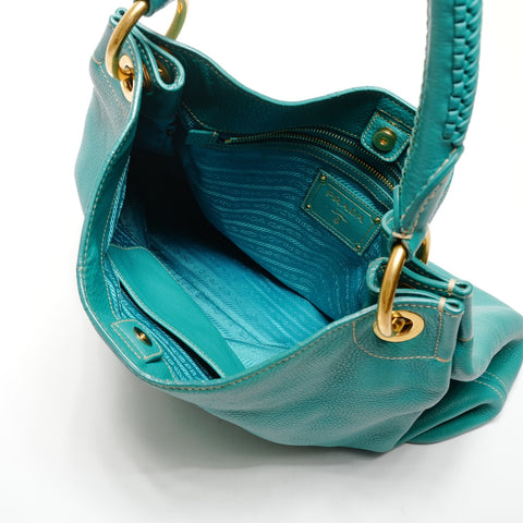 PRADA one beltTote Bag Shoulder Bag green WS25571