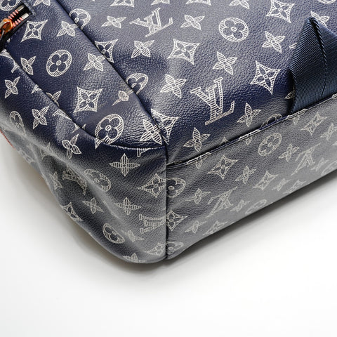 LOUIS VUITTON 2018 Monogram Ink Discovery Backpack Backpack  Daypack Navy WS25572