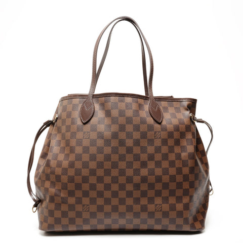 LOUIS VUITTON 2011 Damier Neverfull GM Tote Bag Brown WS25573