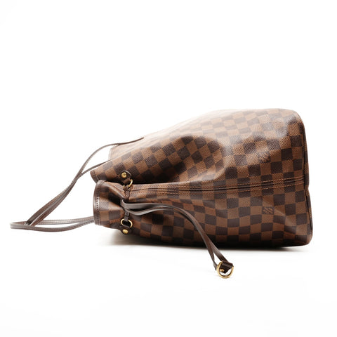 LOUIS VUITTON 2011 Damier Neverfull GM Tote Bag Brown WS25573