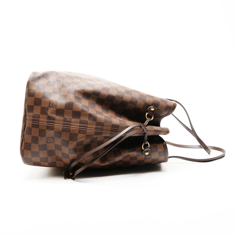 LOUIS VUITTON 2011 Damier Neverfull GM Tote Bag Brown WS25573