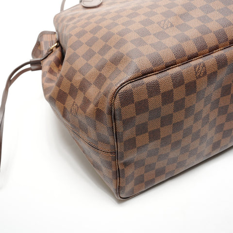 LOUIS VUITTON 2011 Damier Neverfull GM Tote Bag Brown WS25573