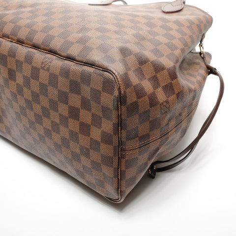 LOUIS VUITTON 2011 Damier Neverfull GM Tote Bag Brown WS25573