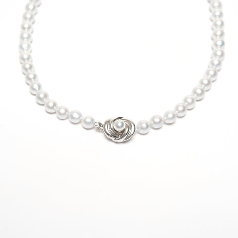 Akoya Pearl Necklace Gray Pearl Necklace gray WS25575