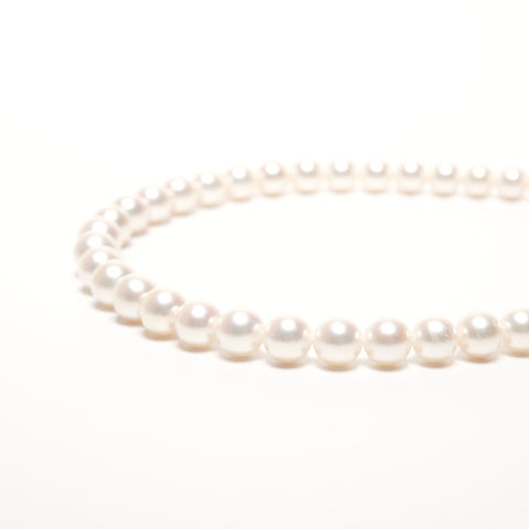 Akoya Pearl Necklace White Gold K14 WG K14 Necklace white WS25576