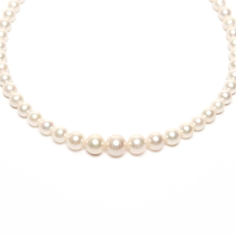 Tasaki Pearl TSASAKI Tasaki Pearl Silver 925 Necklace white WS25577