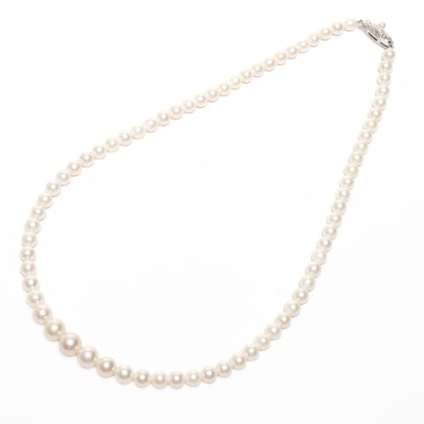 Tasaki Pearl TSASAKI Tasaki Pearl Silver 925 Necklace white WS25577