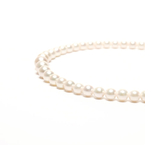 Tasaki Pearl TSASAKI Tasaki Pearl Silver 925 Necklace white WS25577