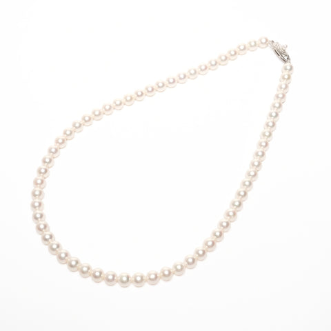 Tasaki Pearl TSASAKI Tasaki Pearl Silver 925 Necklace white WS25578