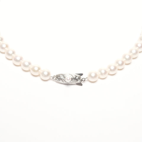 Tasaki Pearl TSASAKI Tasaki Pearl Silver 925 Necklace white WS25578