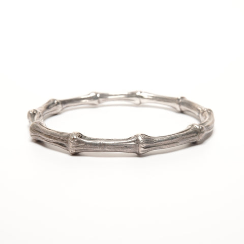 TIFFANY&Co. 925 Bamboo Bangle bracelet Silver WS25579