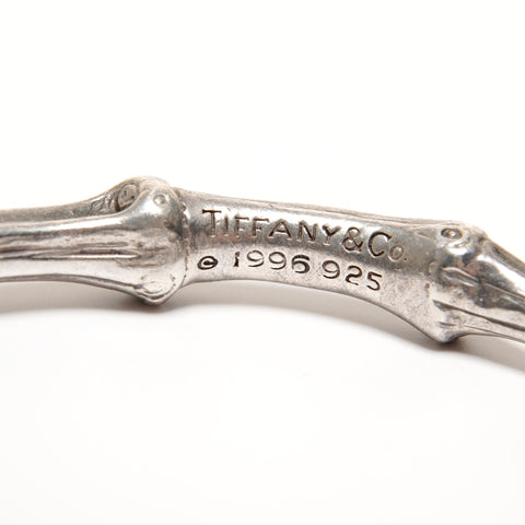 TIFFANY&Co. 925 Bamboo Bangle bracelet Silver WS25579