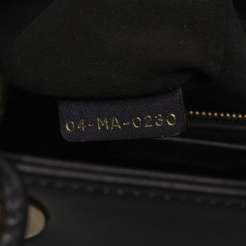 Christian Dior Lady Dior Medium Jacquard Shoulder 2-Way Tie-Dye Handbag blue WS25580