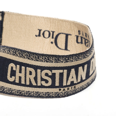 Christian Dior Lady Dior Medium Jacquard Shoulder 2-Way Tie-Dye Handbag blue WS25580