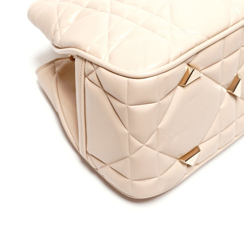 Christian Dior 95.22 Lambskin Cannage Lady Lady All Handbag beige WS25581