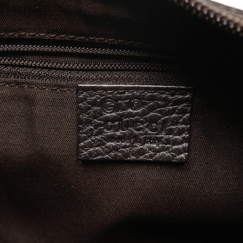 GUCCI GG Supreme One Belt Abby Hobo Shoulder Bag Brown WS25583