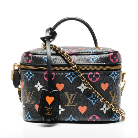 LOUIS VUITTON 2020 Monogram Game On Vanity PM Shoulder Bag multicolor WS25590