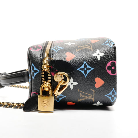 LOUIS VUITTON 2020 Monogram Game On Vanity PM Shoulder Bag multicolor WS25590