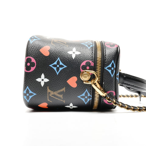 LOUIS VUITTON 2020 Monogram Game On Vanity PM Shoulder Bag multicolor WS25590