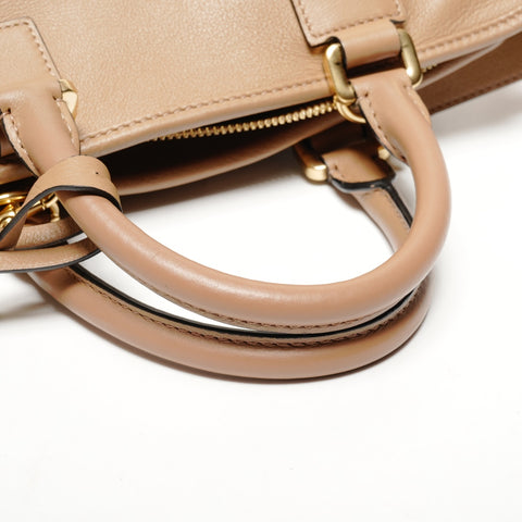 LOEWE 2way Amazona 28 Handbag beige WS25598