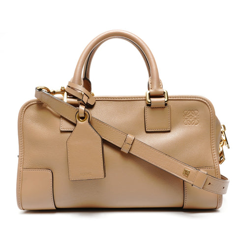 LOEWE 2way Amazona 28 Handbag beige WS25598
