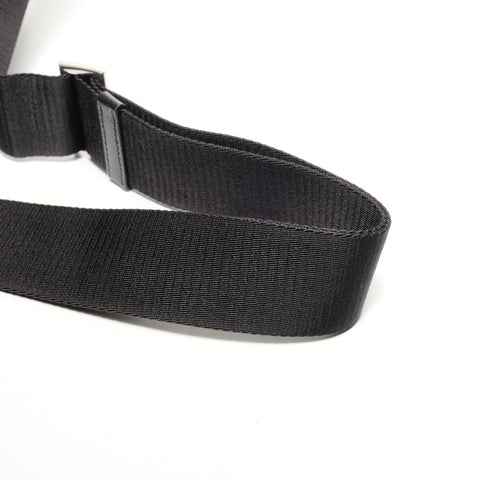 PRADA Re-Nylon Saffiano Pouch with Triangle Logo, Black, 2VH113 Shoulder Bag black WS25599