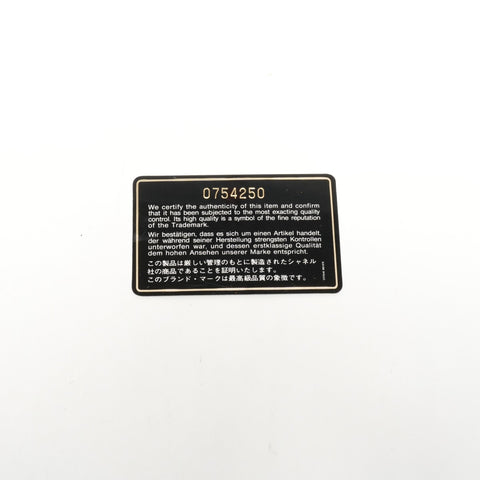 CHANEL 0 Series 1986-1988 Lambskin Mini Flap COCO Mark Shoulder Bag black WS25602