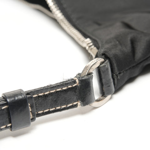 PRADA Nylon Shoulder Bag black WS25604