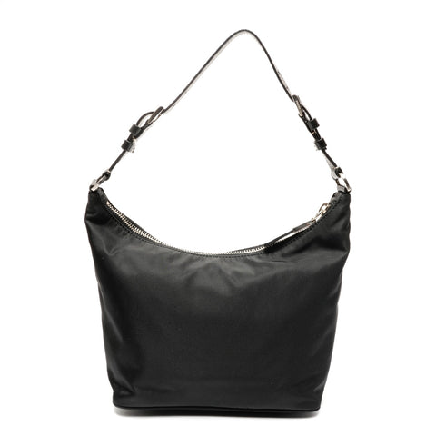 PRADA Nylon Shoulder Bag black WS25604