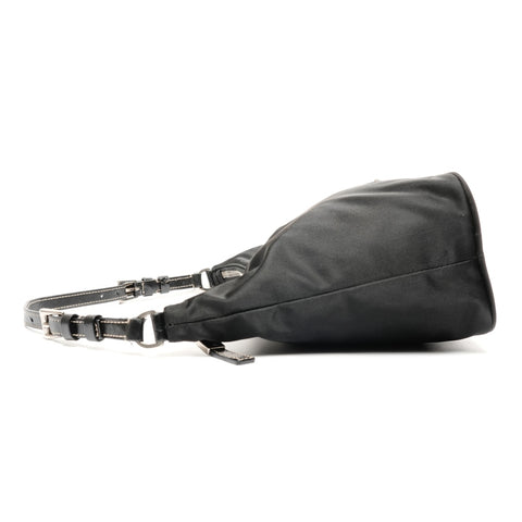 PRADA Nylon Shoulder Bag black WS25604