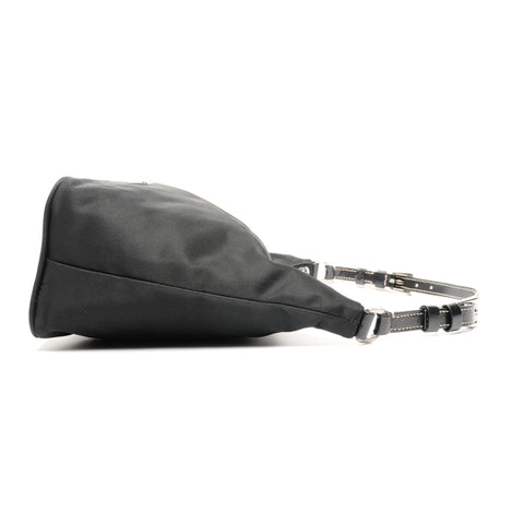 PRADA Nylon Shoulder Bag black WS25604
