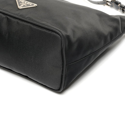 PRADA Nylon Shoulder Bag black WS25604