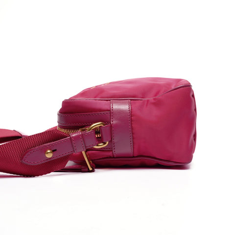 PRADA Nylon Camera Shoulder Bag pink WS25605