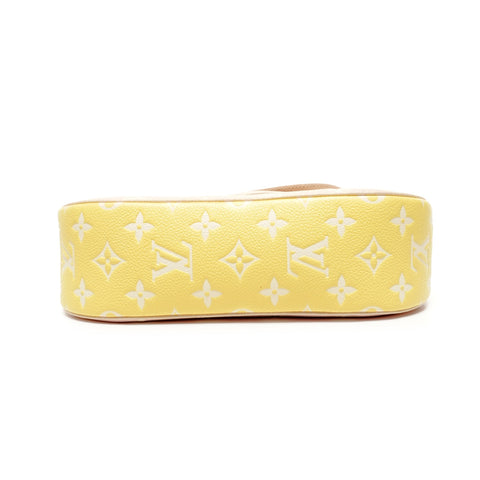 LOUIS VUITTON 2021-2025 Monogram Empreinte Bagatelle NM Shoulder Bag pink WS25607