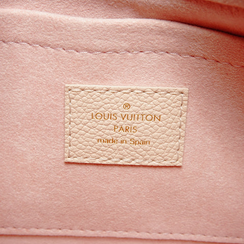 LOUIS VUITTON 2021-2025 Monogram Empreinte Bagatelle NM Shoulder Bag pink WS25607