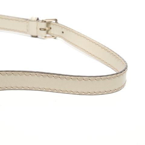 GUCCI Sukey GG Canvas White 2way Shoulder Bag beige WS25609