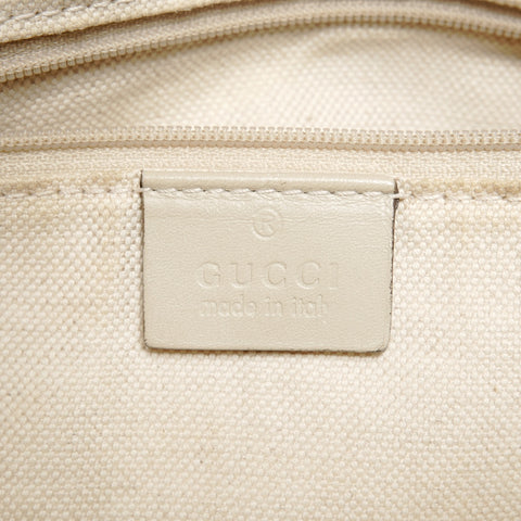 GUCCI Sukey GG Canvas White 2way Shoulder Bag beige WS25609