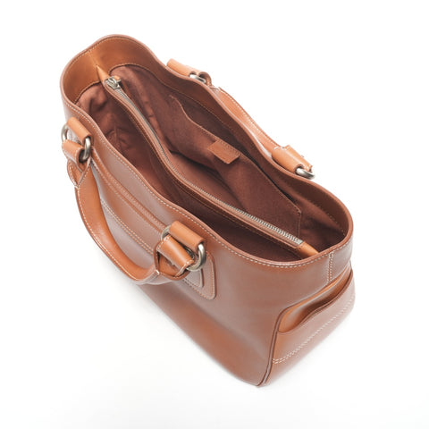 CELINE Leather Boogie Handbag Brown WS25610