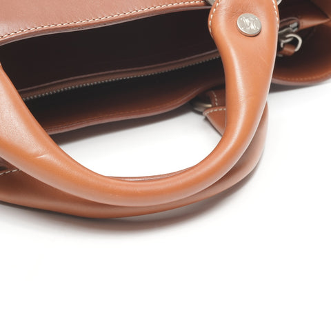 CELINE Leather Boogie Handbag Brown WS25610