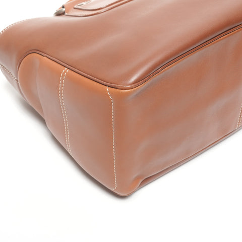 CELINE Leather Boogie Handbag Brown WS25610